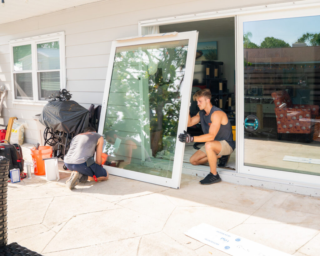 Gulf Coast Windows & Doors team at work